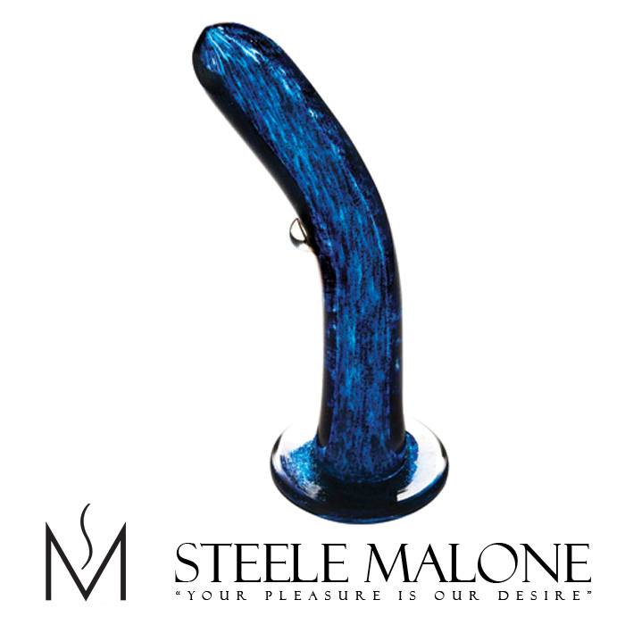 Steele Malone Wet Glass Dildo
