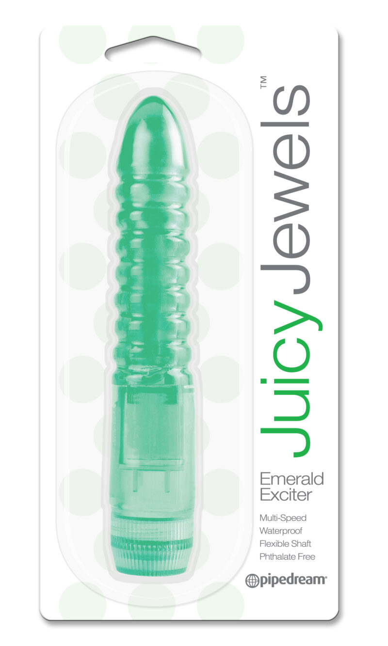 Pipedream Juicy Jewels Emerald Exciter Vibrator