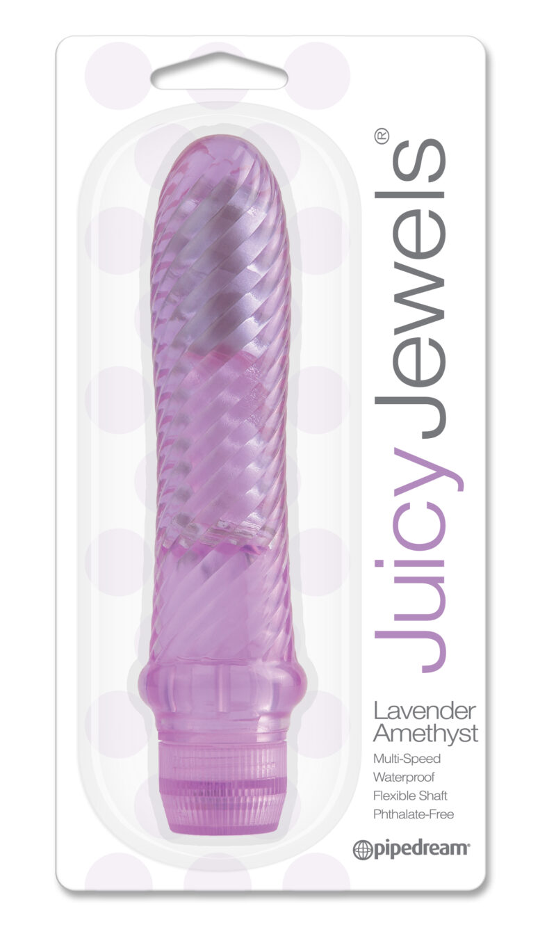Pipedream Juicy Jewels Lavender Amethyst Vibrator