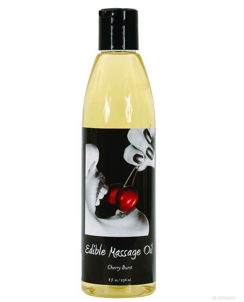 Earthly Body Cherry Edible Massage Oil
