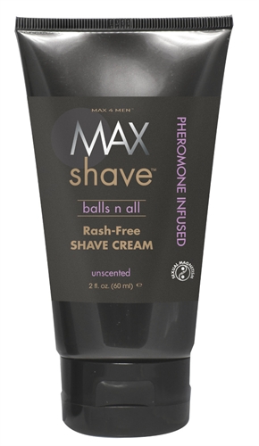 Max 4 Men Shave Balls N All Rash-Free Shave Cream