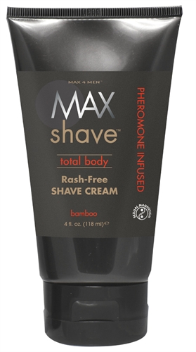 Max 4 Men Shave Total Body Rash-Free Shave Cream