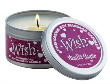 Classic Erotica Wish Pheromone Candle Vanilla Sugar