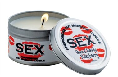 Classic Erotica Sex Pheromone Candle Raspberry