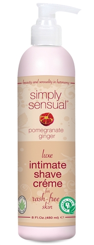 Classic Erotica Simply Sensual Intimate Shave Cream Pomegranate Ginger