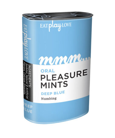 Oral Pleasure Mints Deep Blue Raspberry Numbing