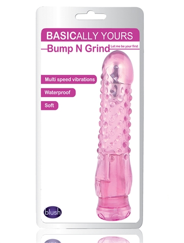Blush Novelties Bump & Grind Vibrator Pink