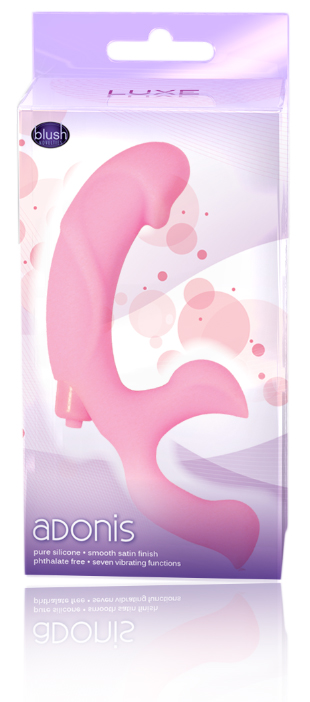 Blush Novelties Luxe Adonis Prostate Vibrator Pink
