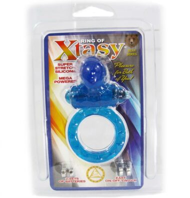 Golden Triangle Ring Of Xtasy Vibrating Cock Ring Bear