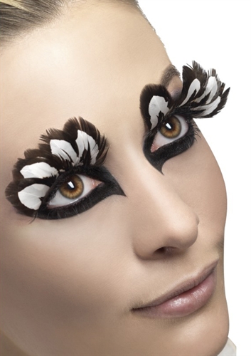 Fever Lingerie Feather Eyelashes Brown