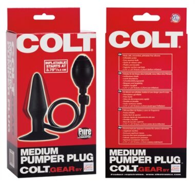 California Exotics Colt Medium Pumper Plug Black