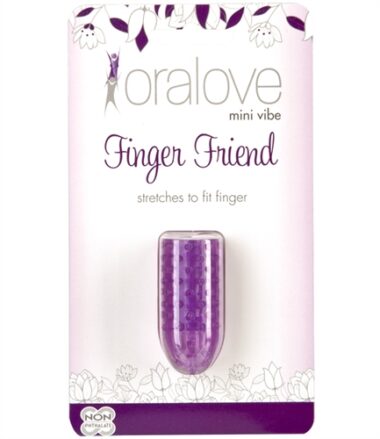 Doc Johnson Oralove Finger Friend Vibe Purple