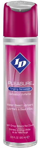 ID Pleasure Tingling Sensation Water-Based Lubricant 8 OZ