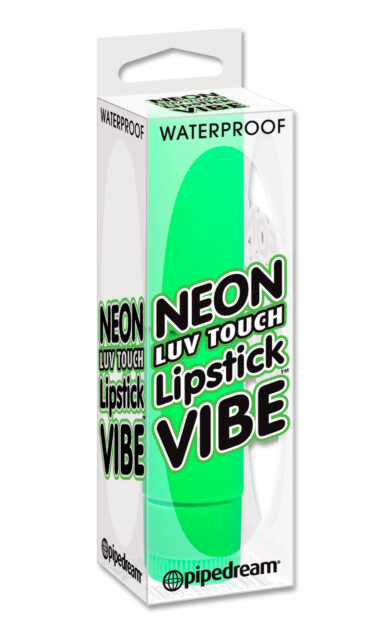 Pipedream Neon Luv Touch Lipstick Vibe Green