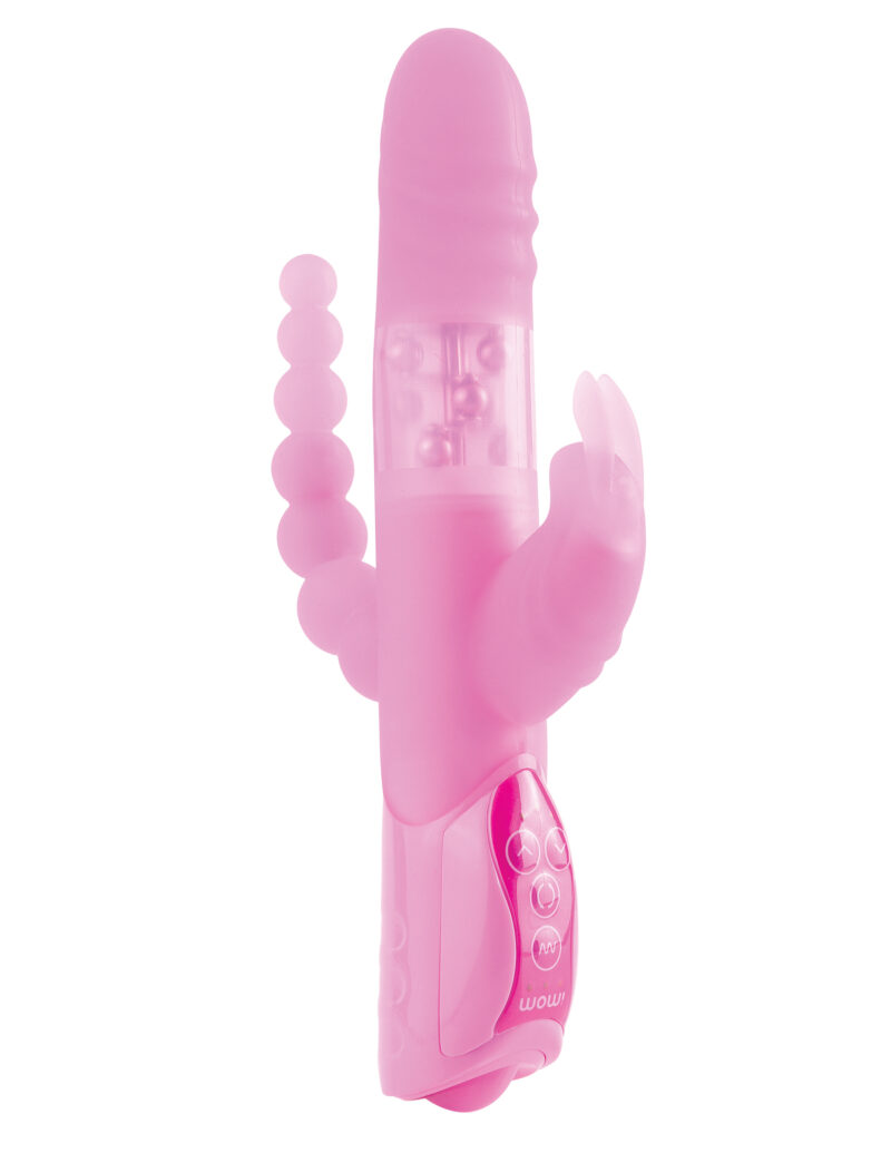 Pipedream Wow Total Ecstacy 2 Rabbit Vibrator Pink