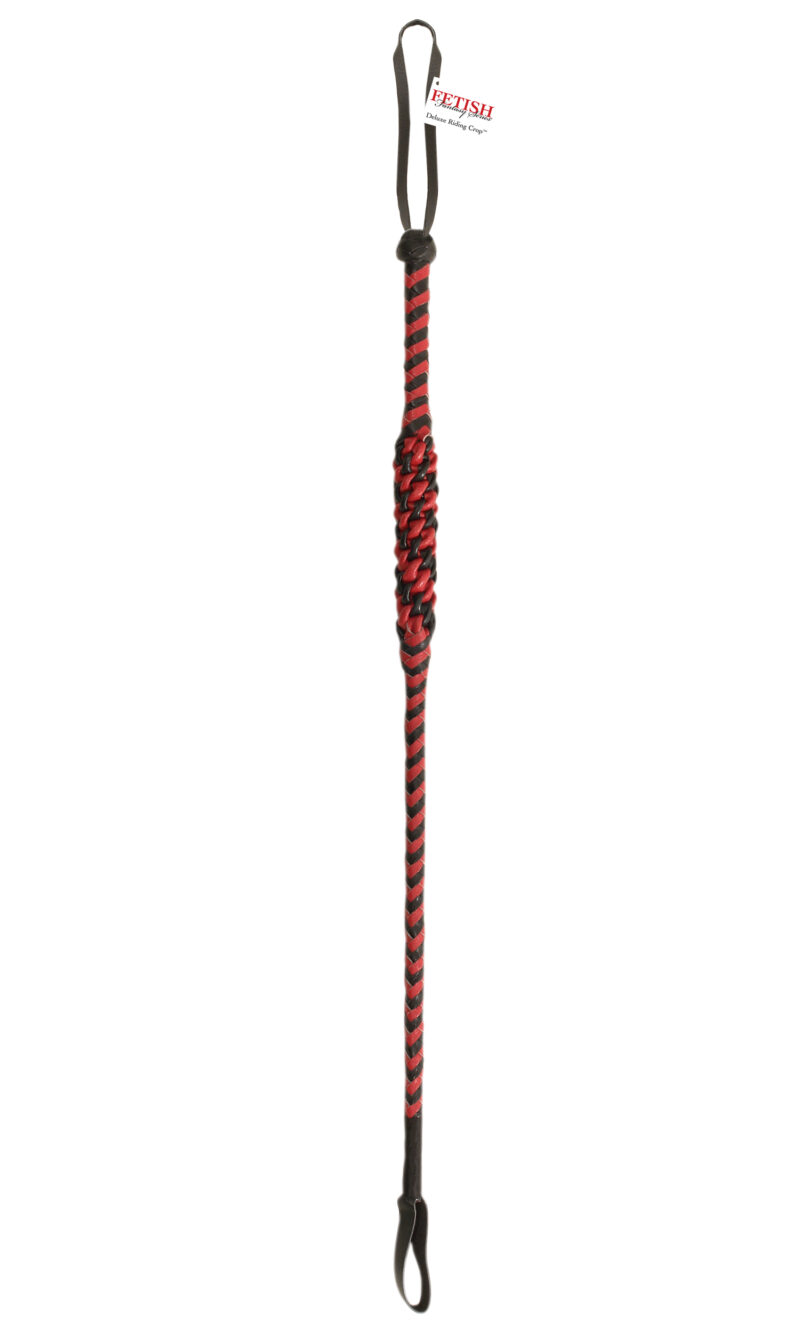 Pipedream Fetish Fantasy Deluxe Riding Crop Red