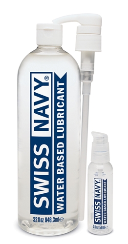 Swiss Navy Water-Based Lubricant 32oz
