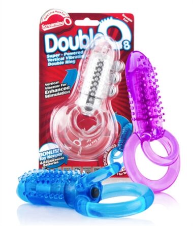 Screaming O Double 8 Cock Ring Assorted