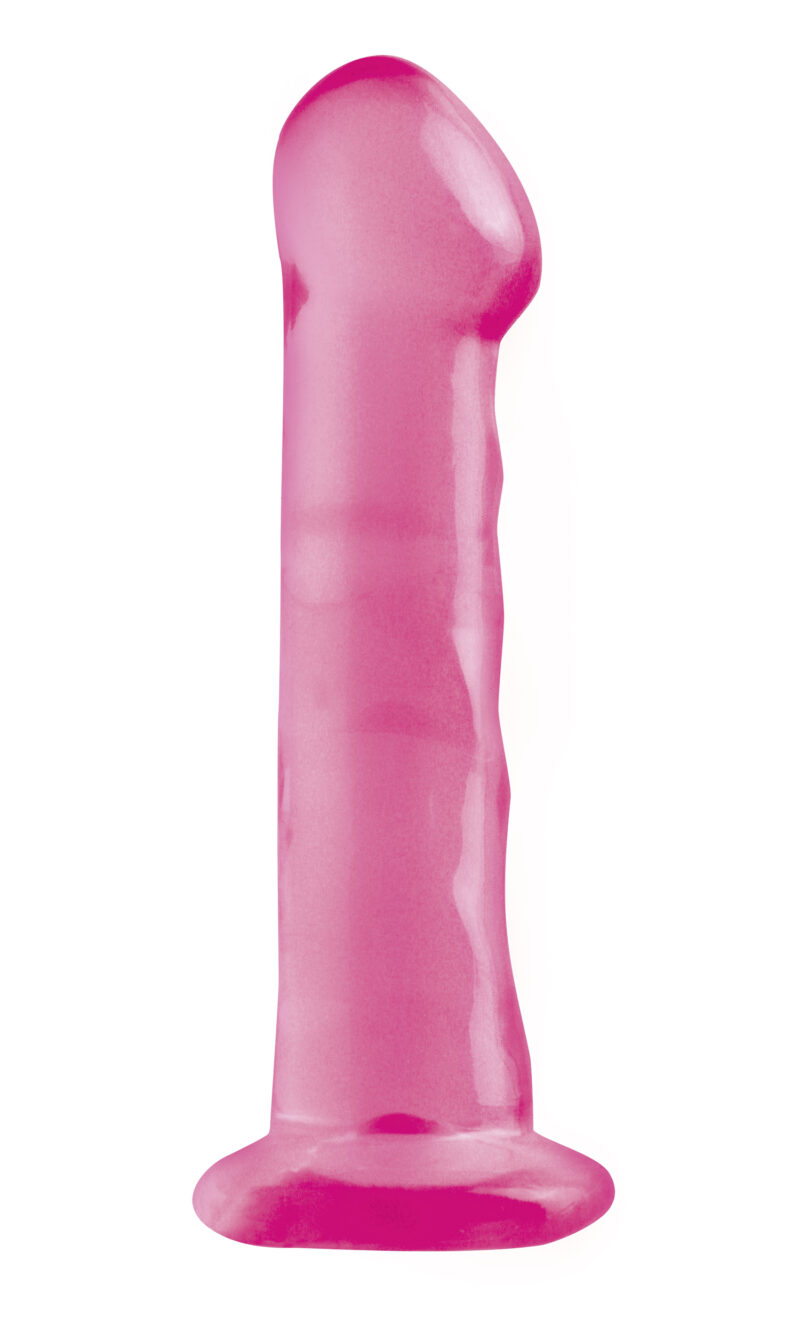 Pipedream Basix Rubber Works 6.5" Suction Cup Dong Pink