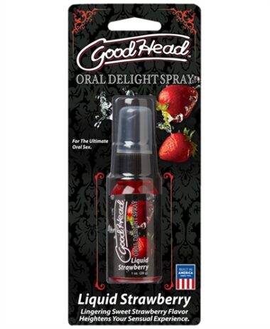 Doc Johnson Goodhead Oral Delight Spay Liquid Strawberry