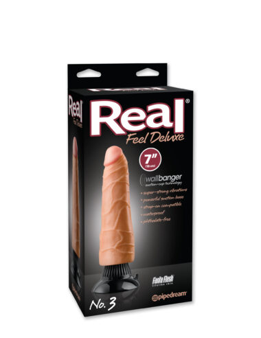 Pipedream Real Feel Deluxe No.3 7 Inch Dildo Flesh