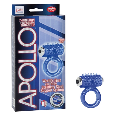 California Exotic Apollo Premium 7-Function Ring