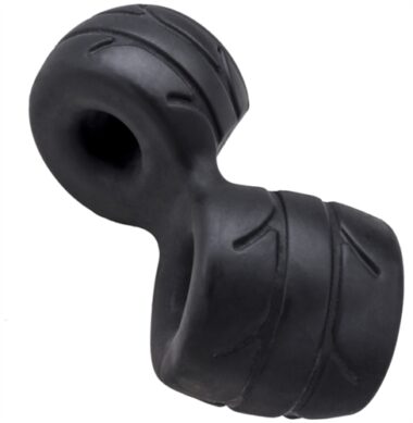 Perfect Fit Silaskin Cock & Ball Ring Black