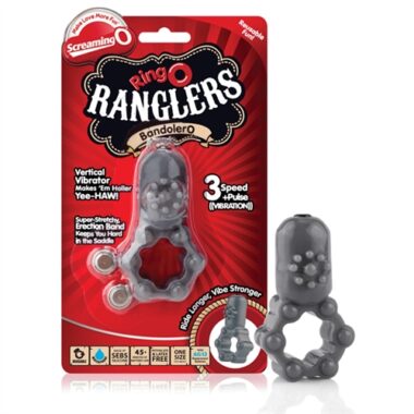 Screaming O RingO Rangler Bandolero Vibrating Ring