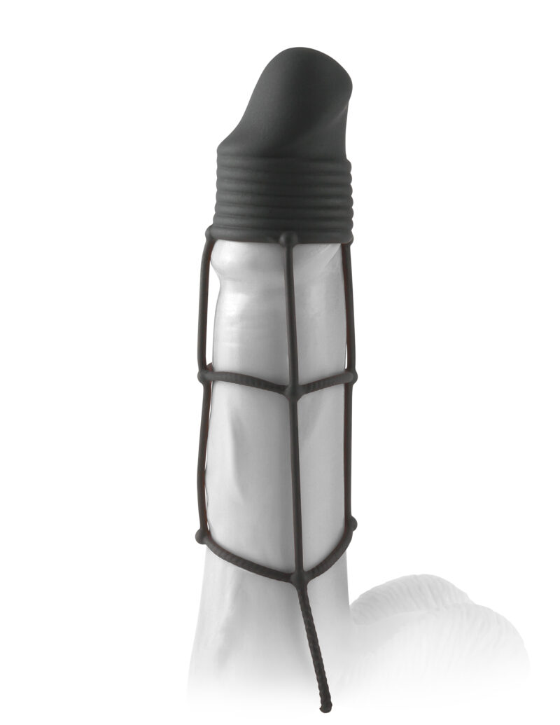 Pipedream Fantasy X-Tensions Silicone Performance Extension Black
