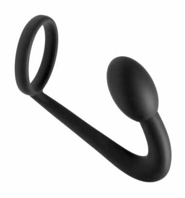 Master Series Prostatic Play Silicone Cock Ring & Prostate Plug