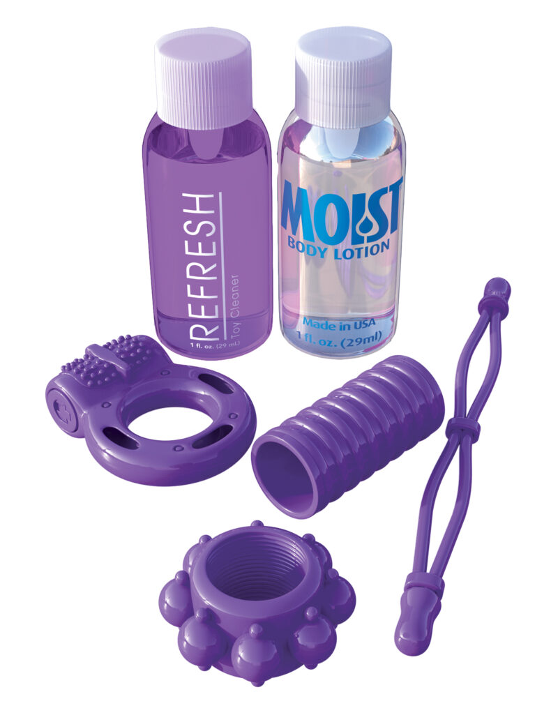 Pipedream Fantasy C-Ringz Party Pack Purple