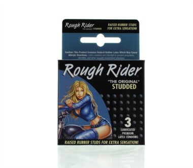 Rough Rider Studded 3 Pack Condoms