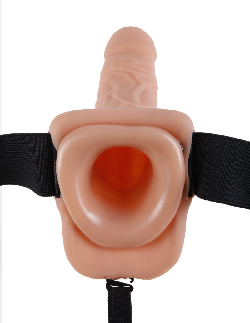 Pipedream Fetish Fantasy 9″ Hollow Strap-On With Balls