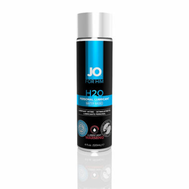 System JO For Men H2O Warming Water-Based Lubricant 4OZ