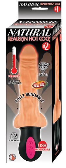 Nass Toys Natural Realskin Hot Cock 2
