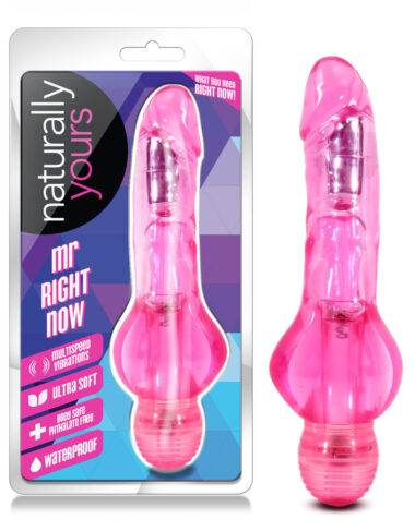 Blush Novelties Mr. Right Now Vibrator Pink
