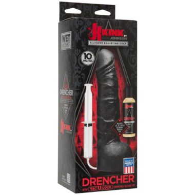 Doc Johnson Wet Works Drencher Silicone Squirting Cock