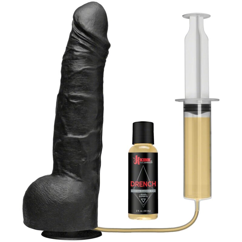 Doc Johnson Wet Works Drencher Silicone Squirting Cock