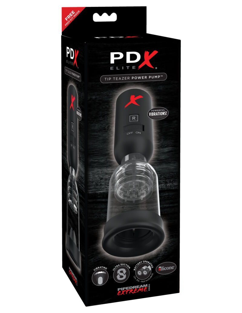 Pipedream PDX Elite Tip Teazer Power Pump