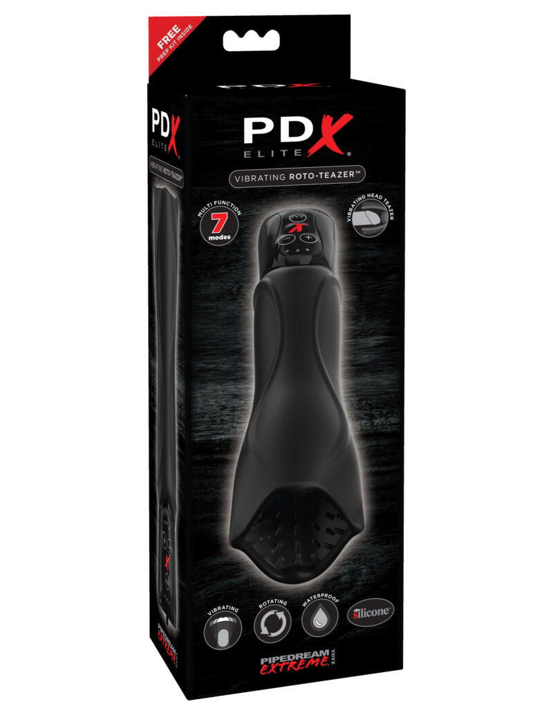 Pipedream PDX Elite Roto-Teazer Vibrating Stroker