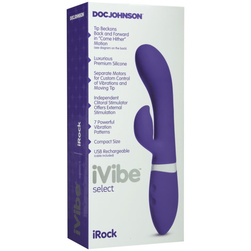 Doc Johnson iVibe Select Irock Rechargeable Rabbit Vibrator