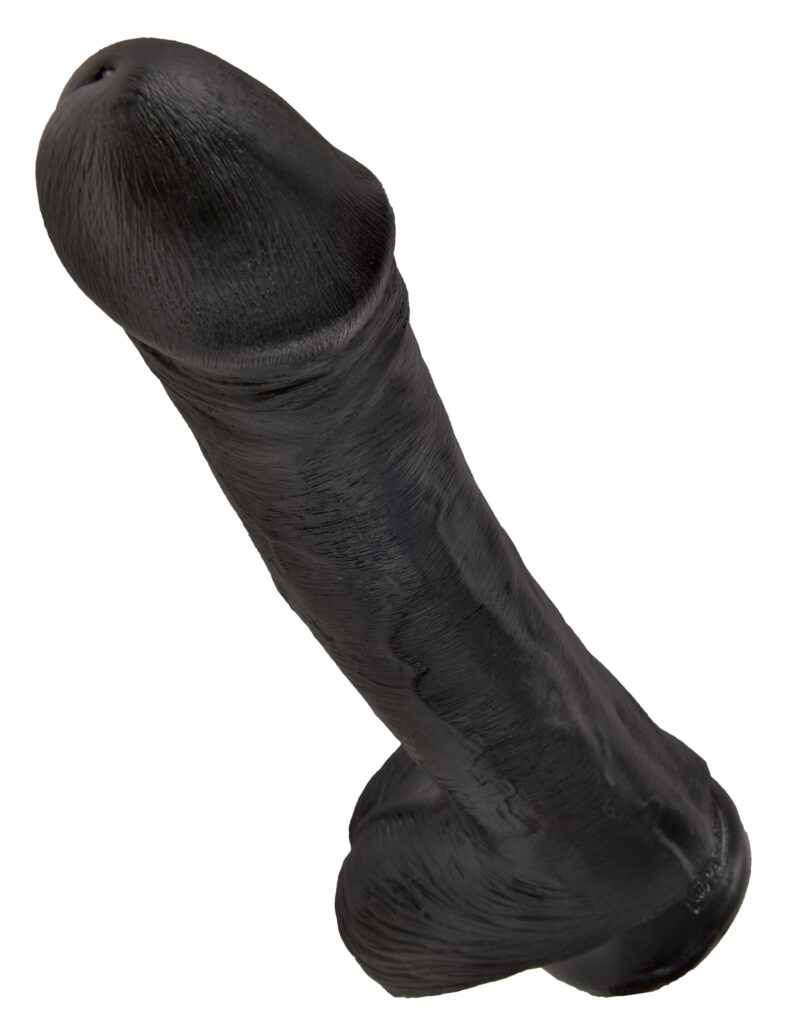 Pipedream King Cock 13" Cock With Balls Black