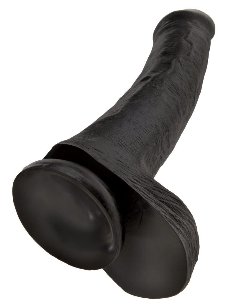 Pipedream King Cock 13" Cock With Balls Black