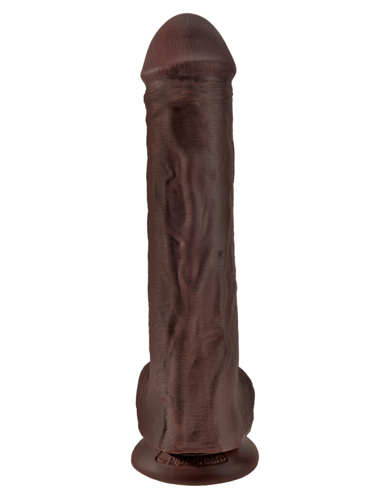 Pipedream King Cock 13" Cock With Balls Brown
