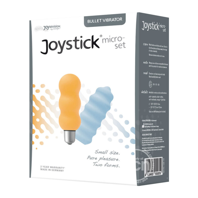 Joystick Micro Bullet Vibrator With Silicone Sleeves