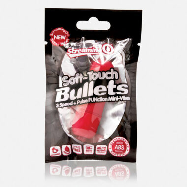 Soft Touch 3+1 Red Bullet Vibrator