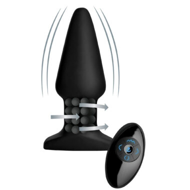 Model R Smooth Rimming Anal Plug With Remote Control