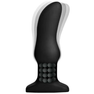 Model M Curved Rimming Anal Plug With Remote Control