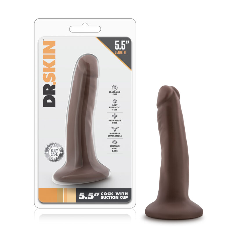 Dr Skin 5.5 Inch Cock With Suction Cup