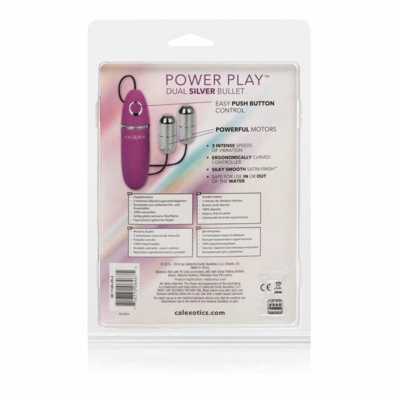 Power Play Dual Silver Bullet Vibrator